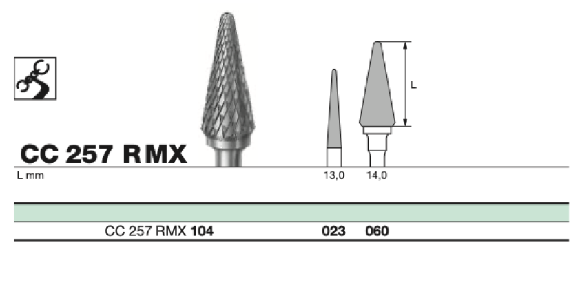 Бор твс D+Z / CC 257 RMX 104.023 лабораторный