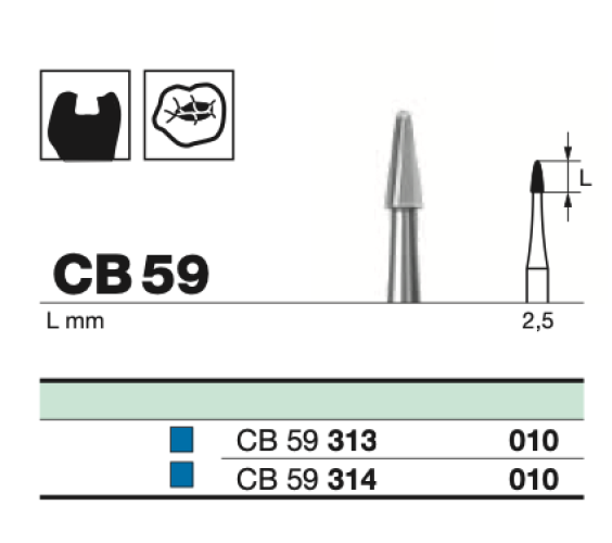 Бор твс D+Z / CB 59 314.010